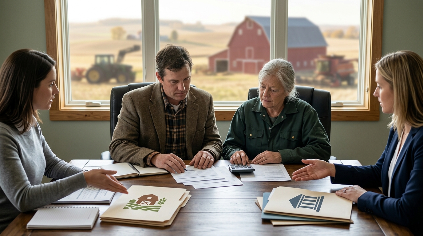 Illustration: Farm Credit System vs. Commercial Banks: How to Choose the Right Lender in 2026